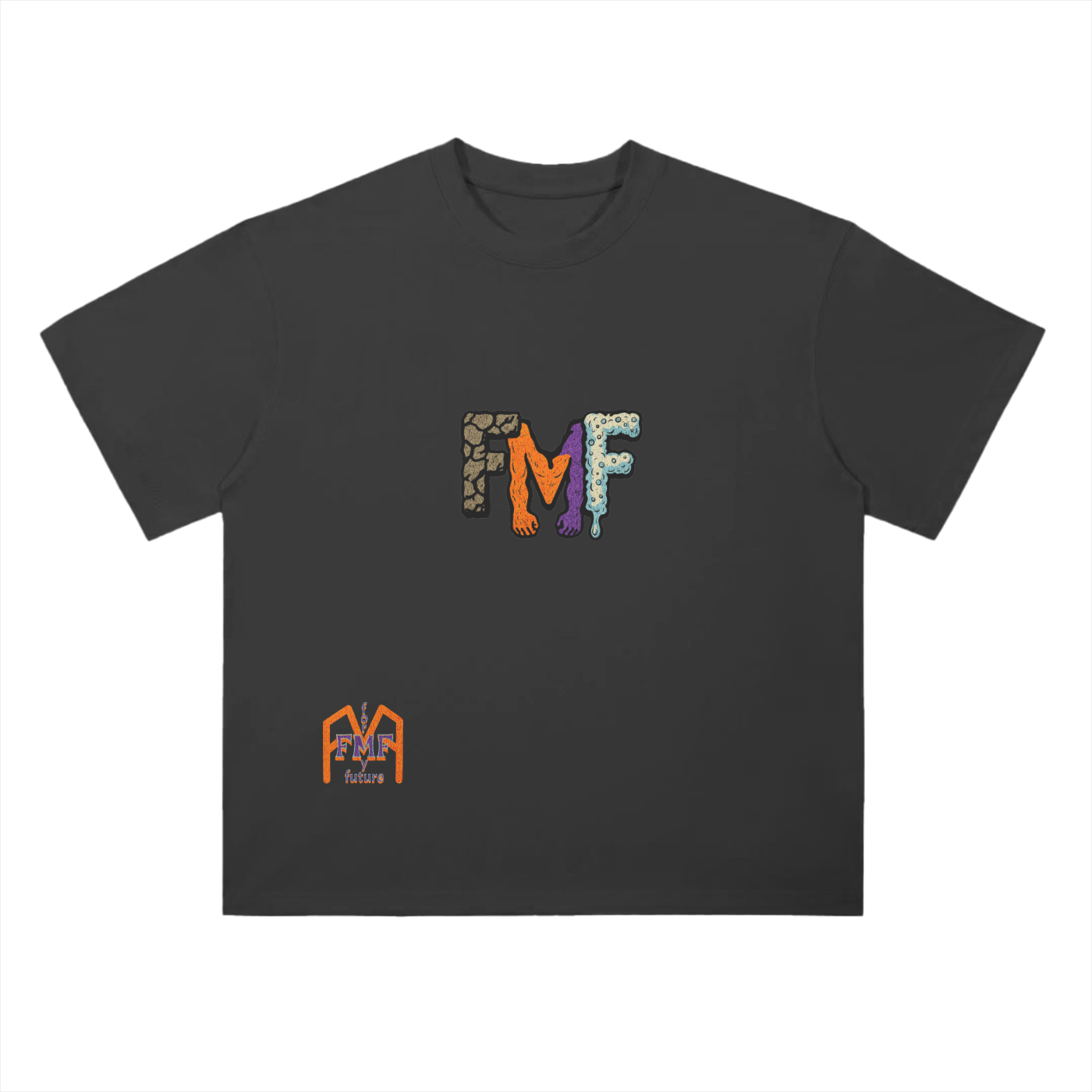 “Element Man” Drop Shoulder T-Shirt