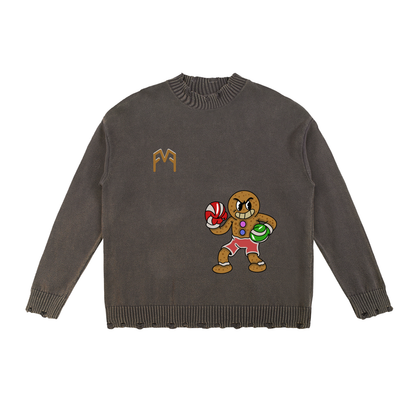 “Ginger Boxer” Vintage Washed Sweater