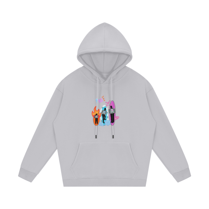 “Silhouettes” Fleece Hoodie