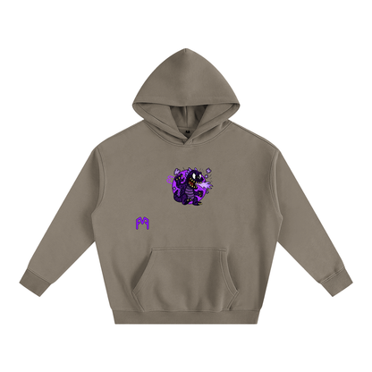 “Atom-Breath Menace” Oversize Hoodie