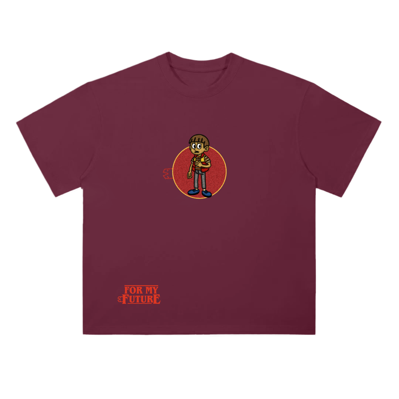 “Zombie Boy” Drop Shoulder T-Shirt