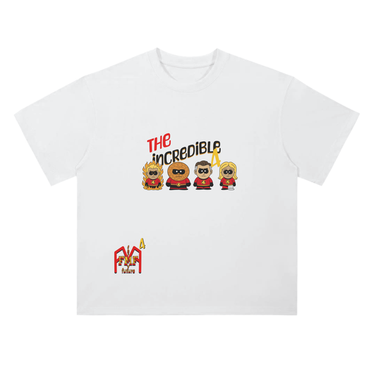 “The Incredible 4” Drop Shoulder T-Shirt