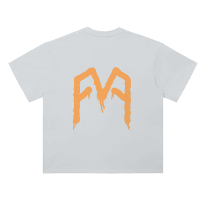 “Graffiti” (Orange) Drop Shoulder T-Shirt