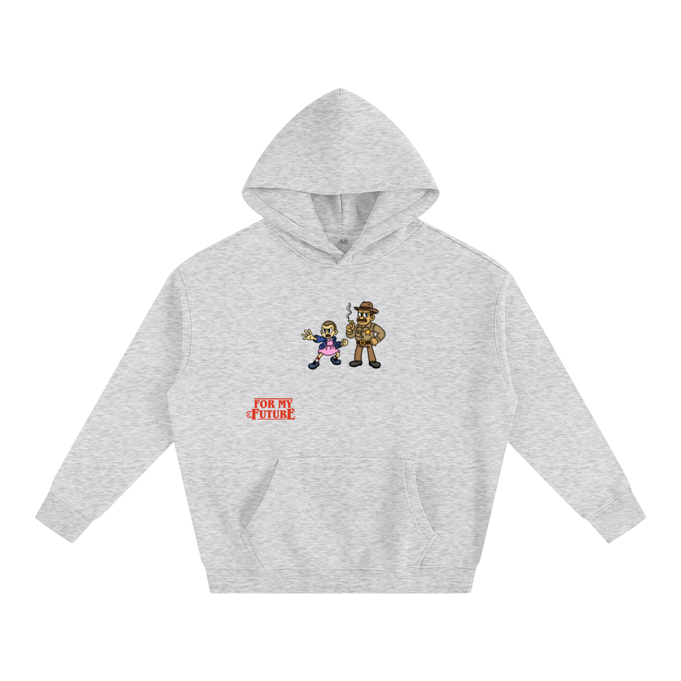 “Like Papa” Oversize Hoodie