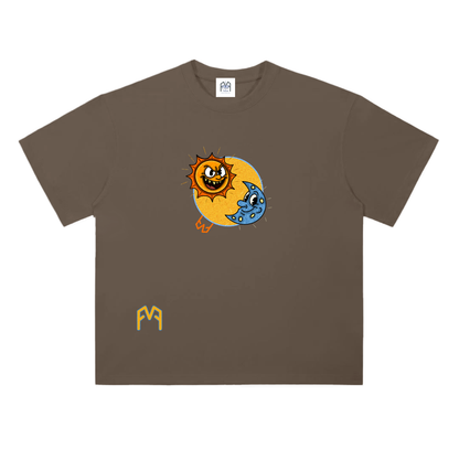 “Sol & Luna” Drop Shoulder T-Shirt