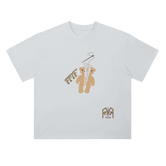 “Torn Teddy” Drop Shoulder T-Shirt