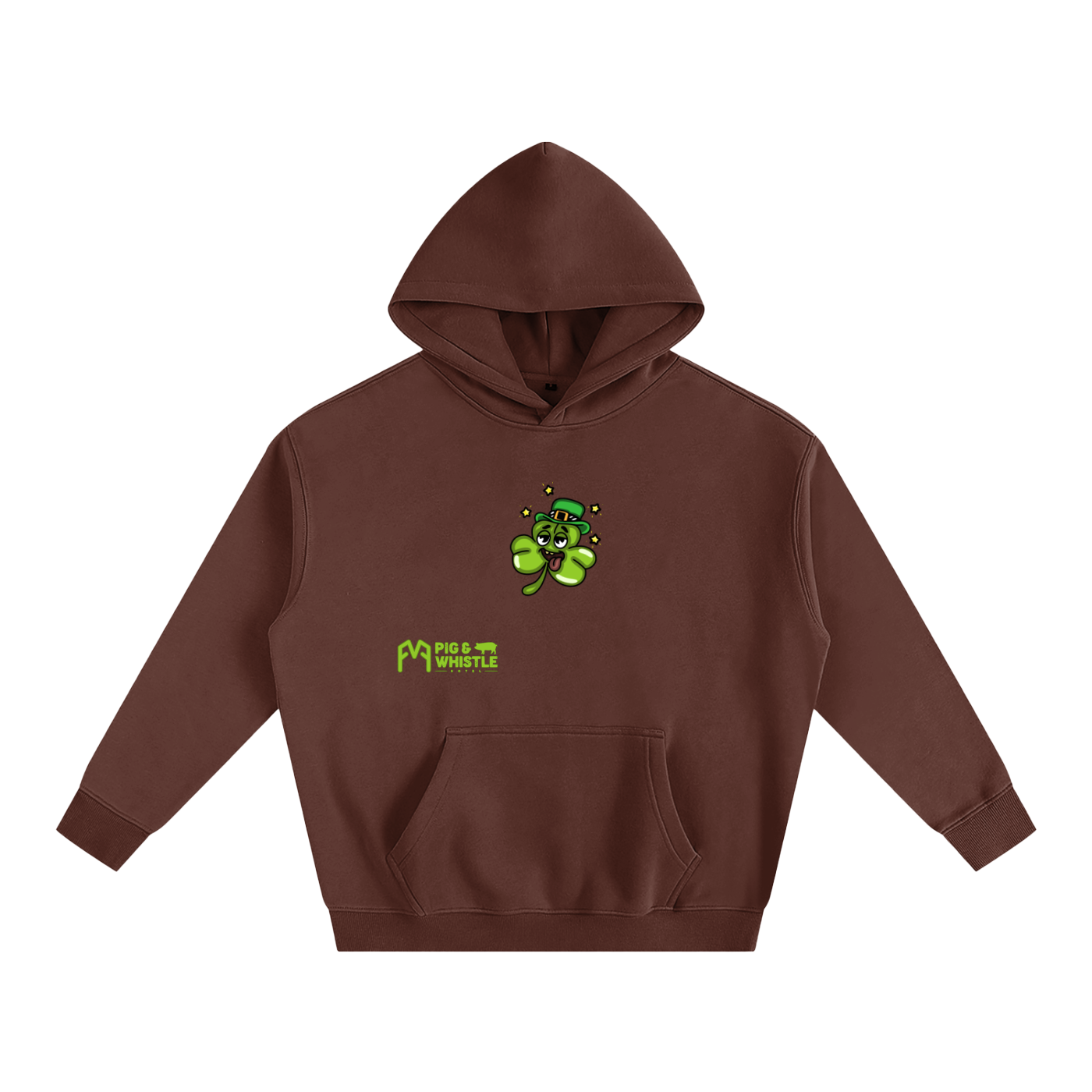 “Unlucky Clover” Oversize Hoodie
