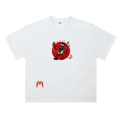 “Lobster Larry” Drop Shoulder T-Shirt