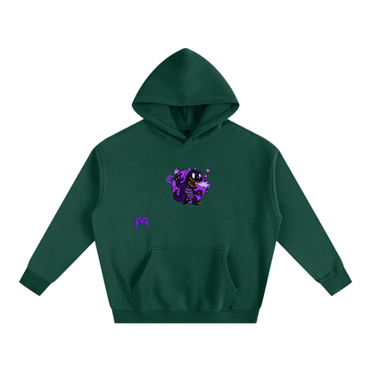 “Atom-Breath Menace” Oversize Hoodie