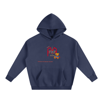 “Super Teddy” Oversize Fleeced Hoodie