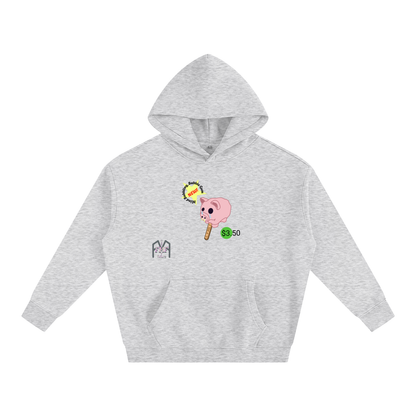 “Melting” Oversize Fleeced Hoodie