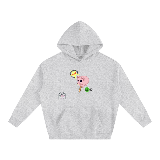 “Melting” Oversize Fleeced Hoodie