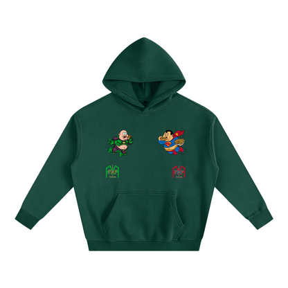 “Versus #1” Oversize Fleeced Hoodie