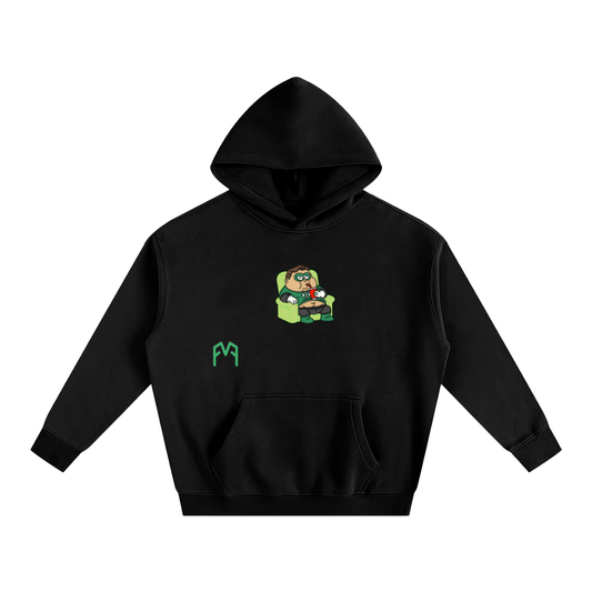 “Green Recliner” Oversize Hoodie