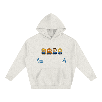 “Fantastic Four” Oversize Fleeced Hoodie