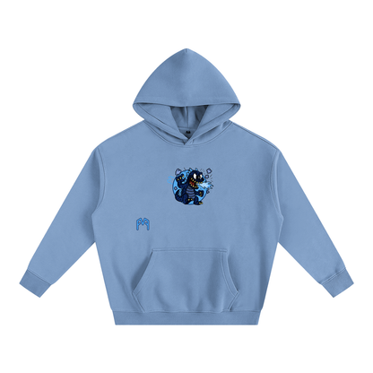 “Atom-Breath Menace” Oversize Hoodie