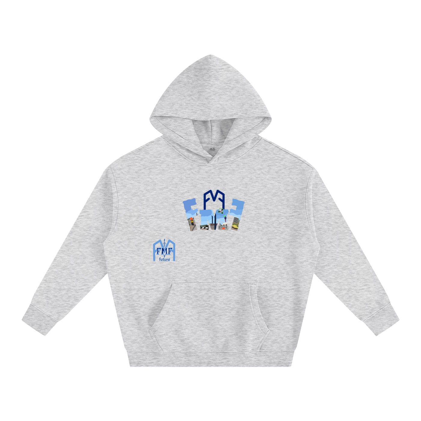 “Area 51” Oversize Fleeced Hoodie