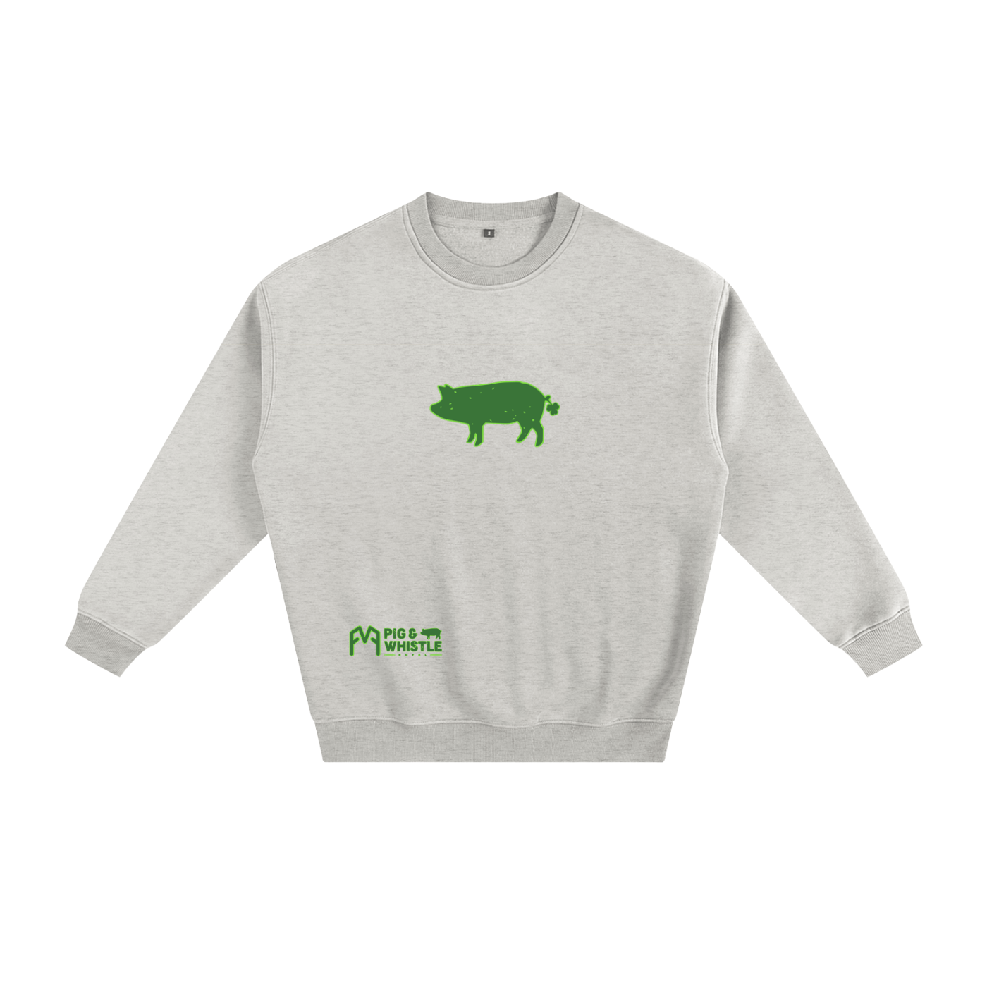 “St.Pat’s Piggy” Fleeced Sweatshirt