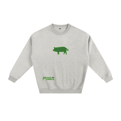 “St.Pat’s Piggy” Fleeced Sweatshirt