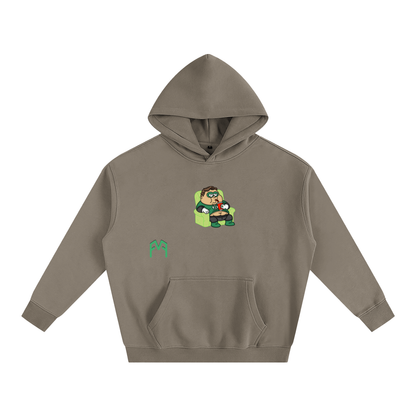 “Green Recliner” Oversize Hoodie