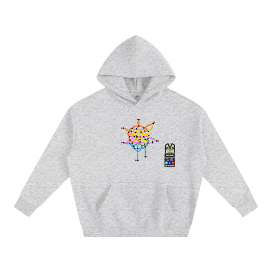 “Yancy St” Oversize Fleeced Hoodie