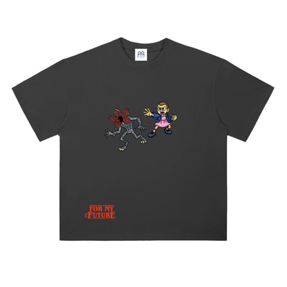 “No More” Drop Shoulder T-Shirt