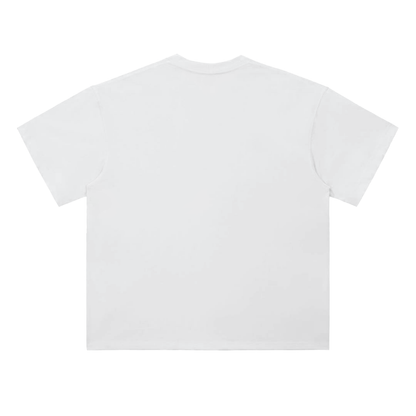“Coloured Snow” Drop Shoulder T-Shirt