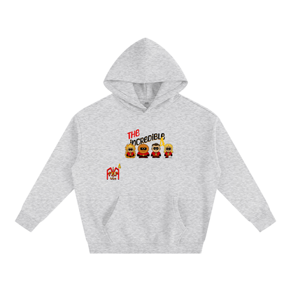 “The Incredible 4” Oversize Fleeced Hoodie