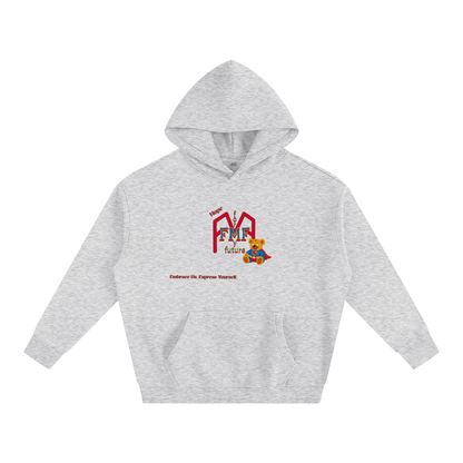 “Super Teddy” Oversize Fleeced Hoodie