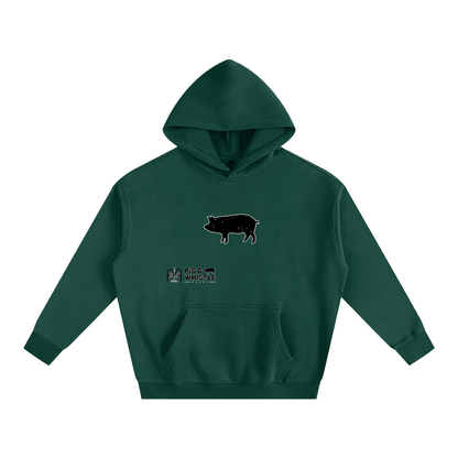 “Piggy” Oversize Fleeced Hoodie