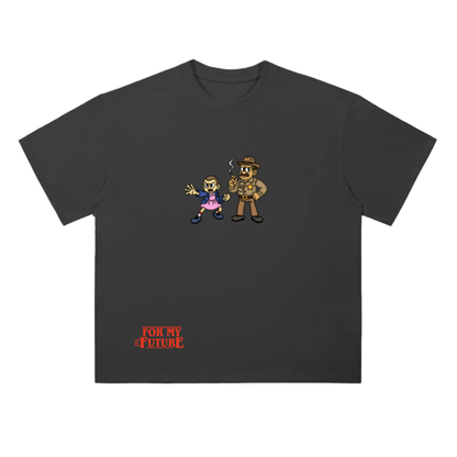 “Like Papa” Drop Shoulder T-Shirt