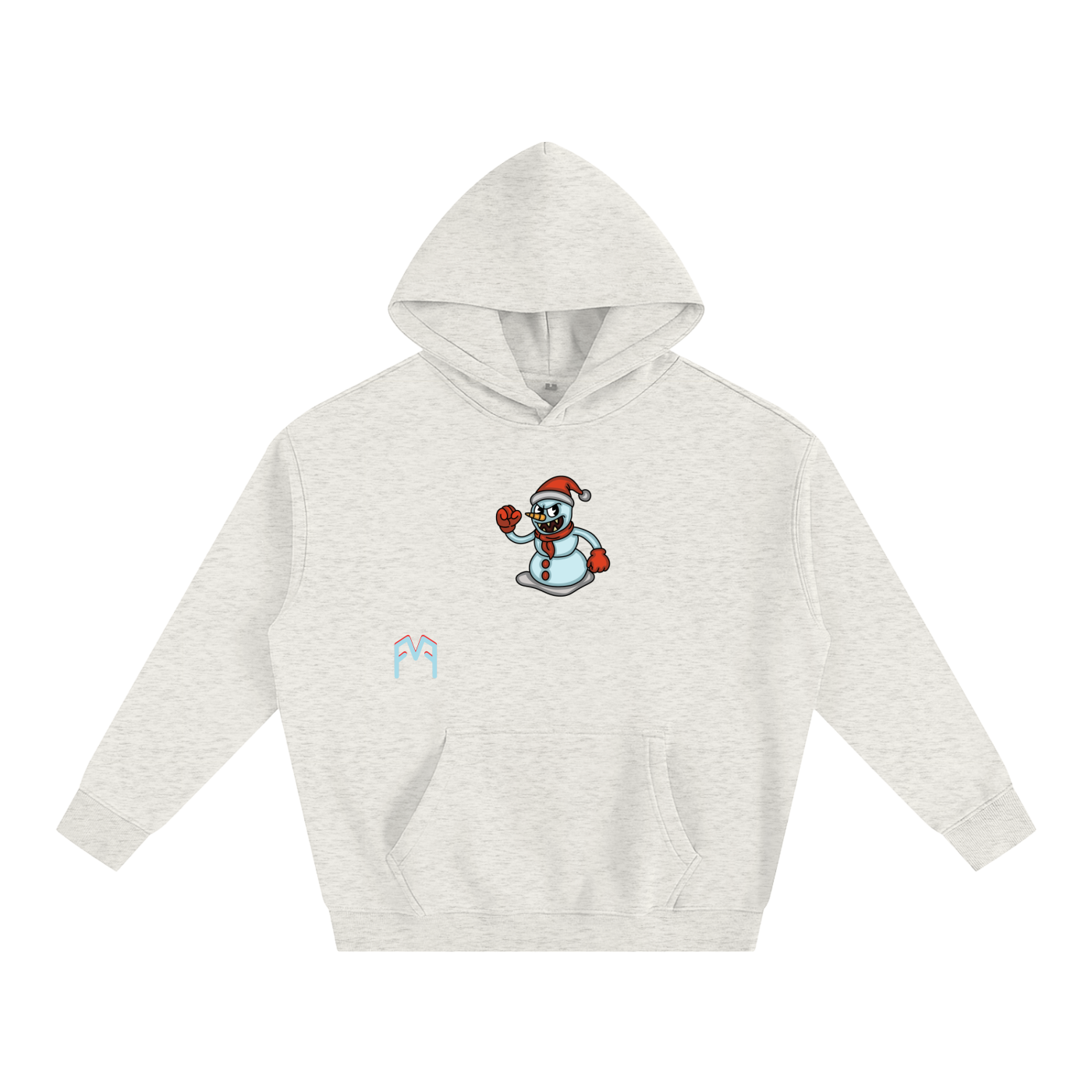 “Man Of Snow” Oversize  Hoodie