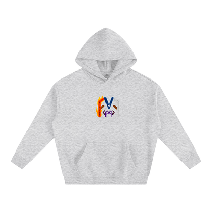 “Cosmic Rays” Oversize Fleeced Hoodie
