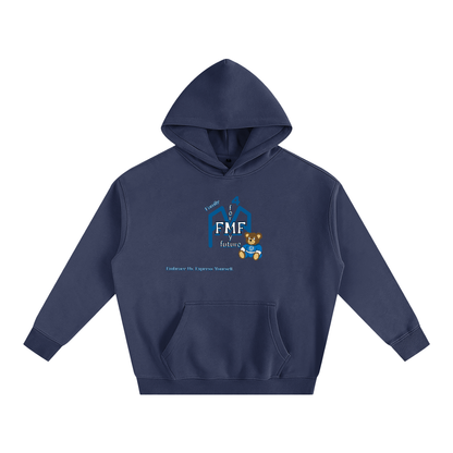 “Family First” Oversize Fleeced Hoodie