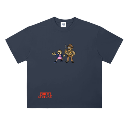 “Like Papa” Drop Shoulder T-Shirt