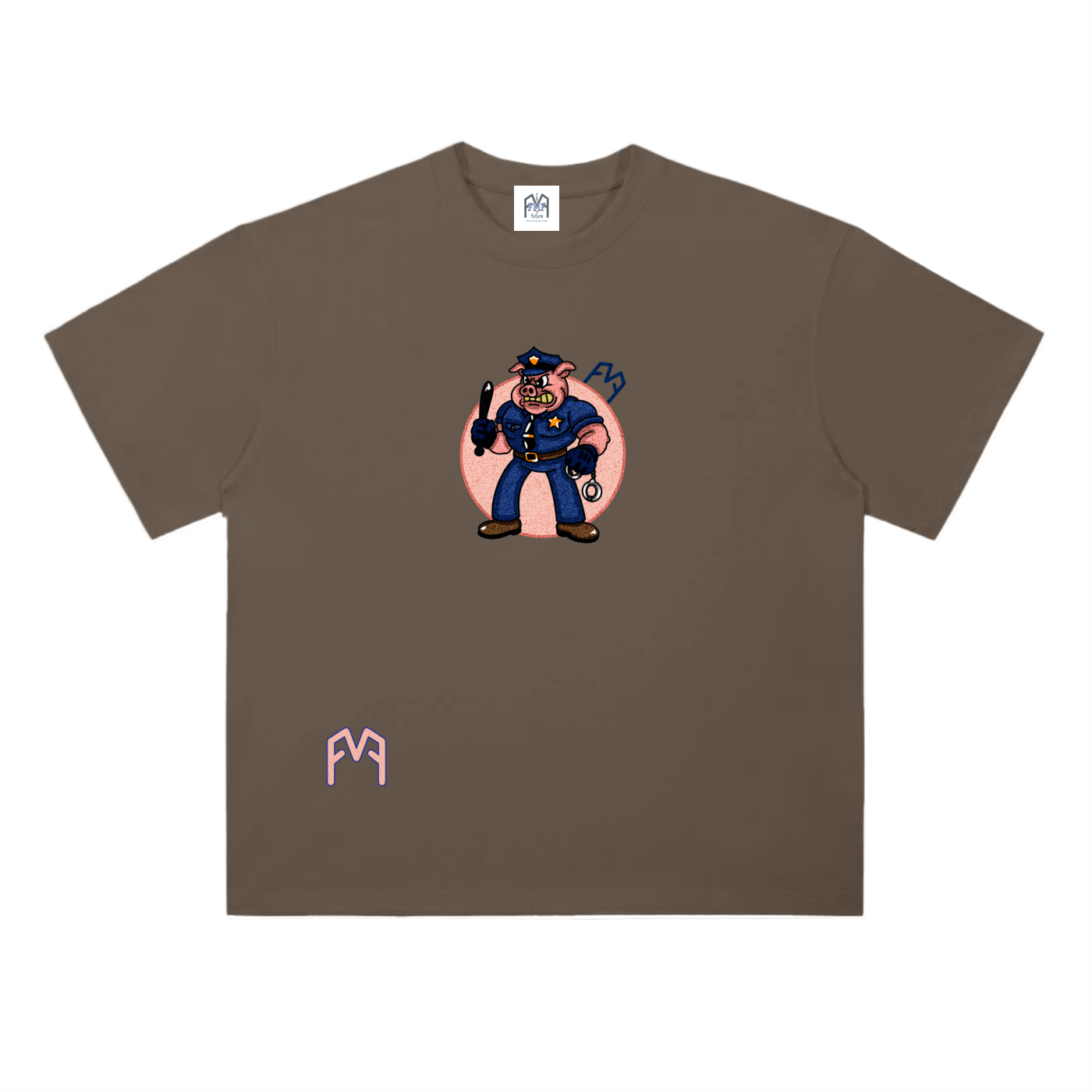 “Patrol Pig” Drop Shoulder T-Shirt
