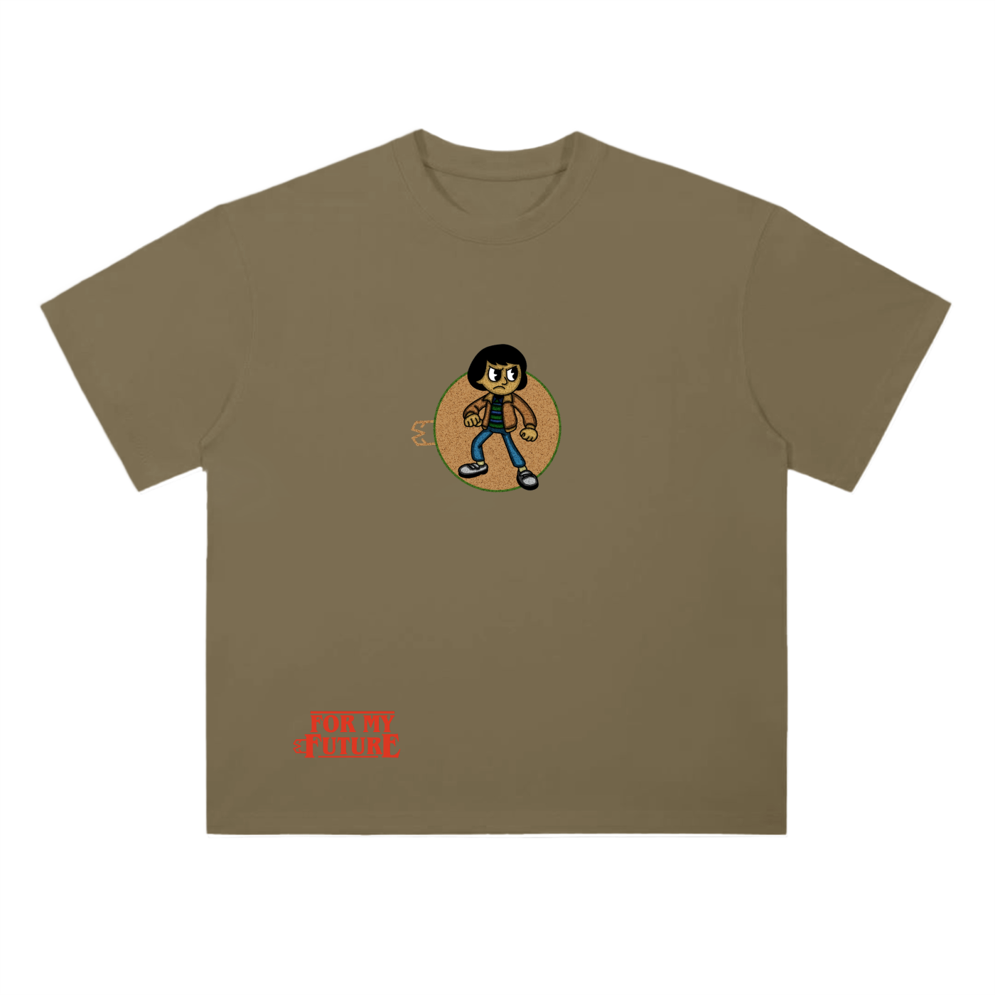 “Mike” Drop Shoulder  T-Shirt
