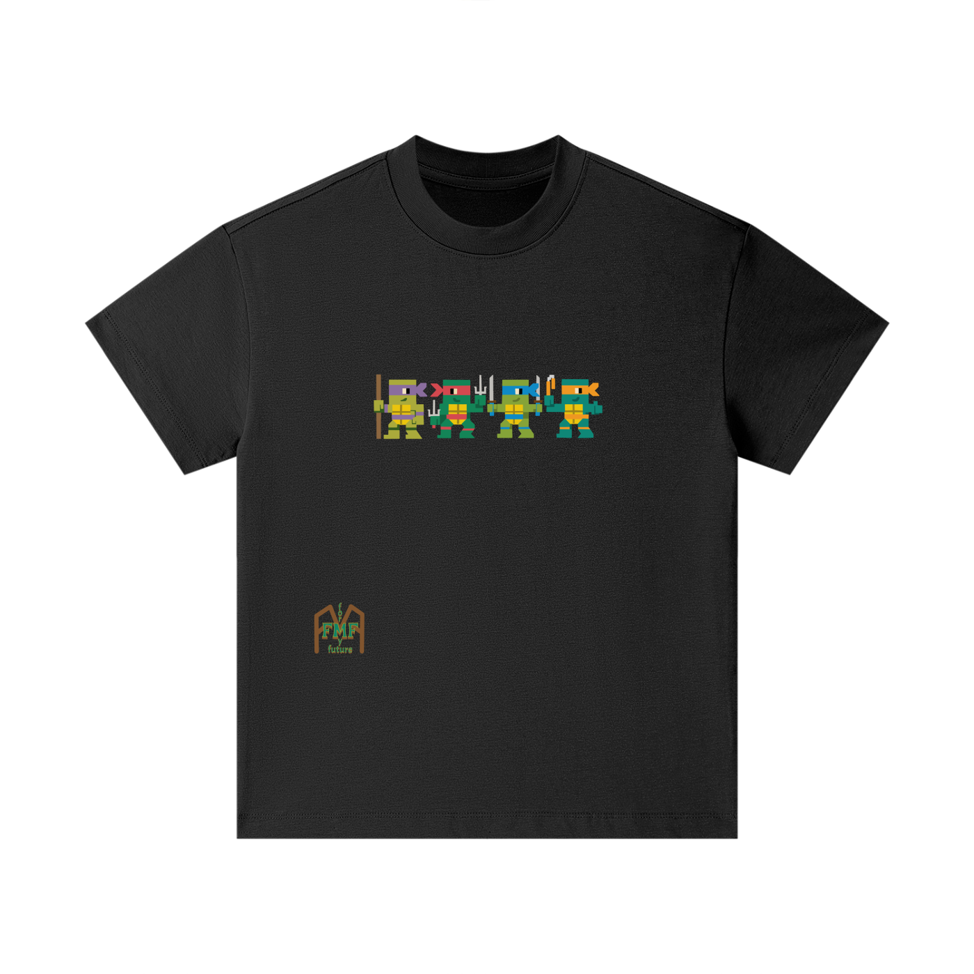 “Blocky Turtles” Kids T-Shirt