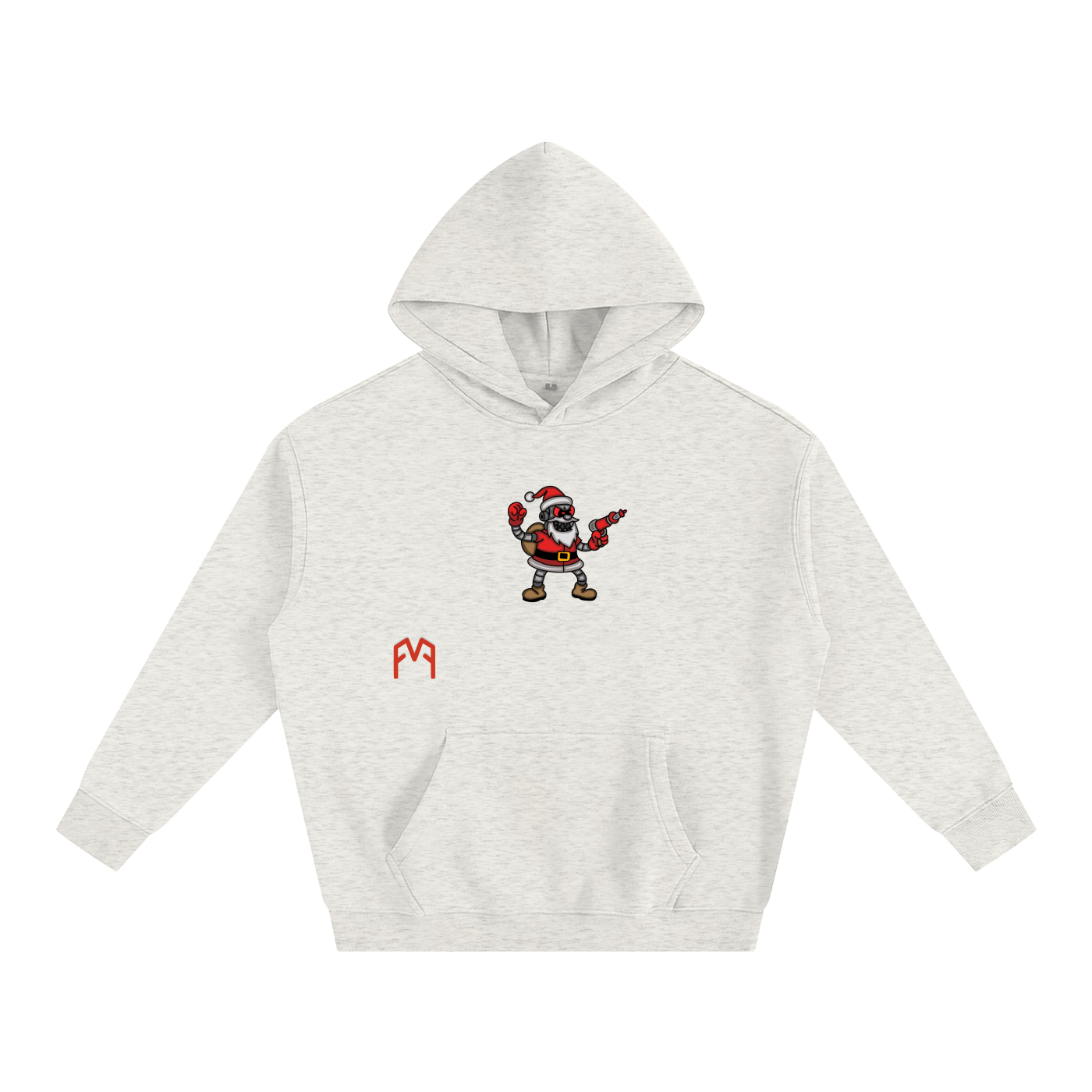 “Robo Santa” Oversize Hoodie
