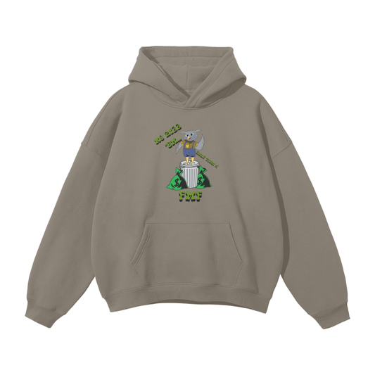 “No Rizz’Em” Oversized Fleece Hoodie