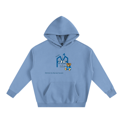 “Family First” Oversize Fleeced Hoodie