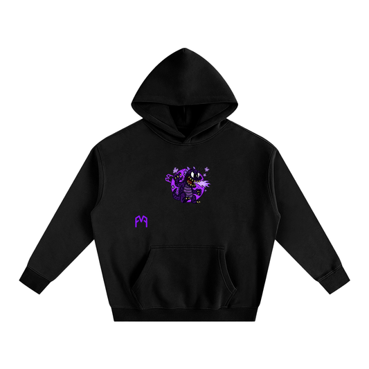 “Atom-Breath Menace” Oversize Hoodie