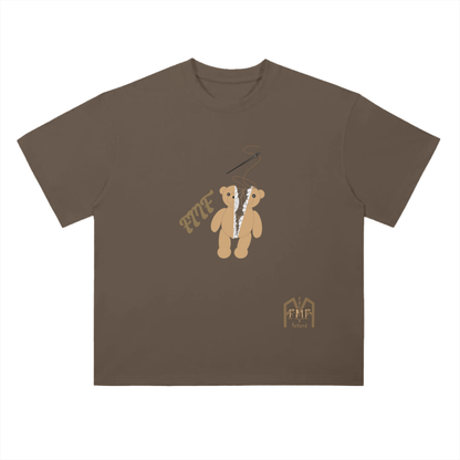 “Torn Teddy” Drop Shoulder T-Shirt