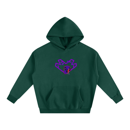“Purple Heart” Oversize Hoodie