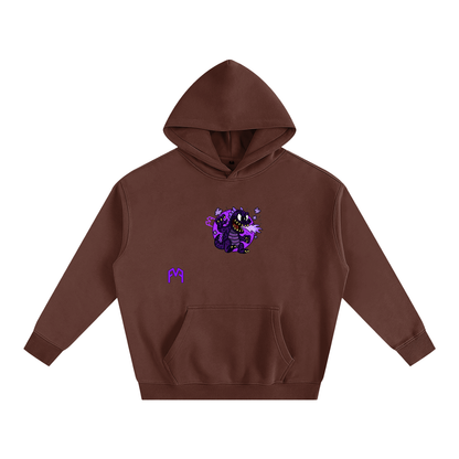 “Atom-Breath Menace” Oversize Hoodie