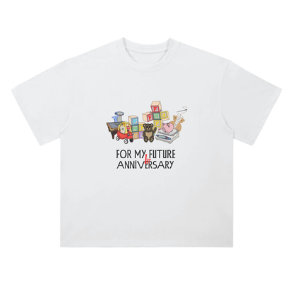 “Yr 1” (Red) Drop Shoulder T-Shirt