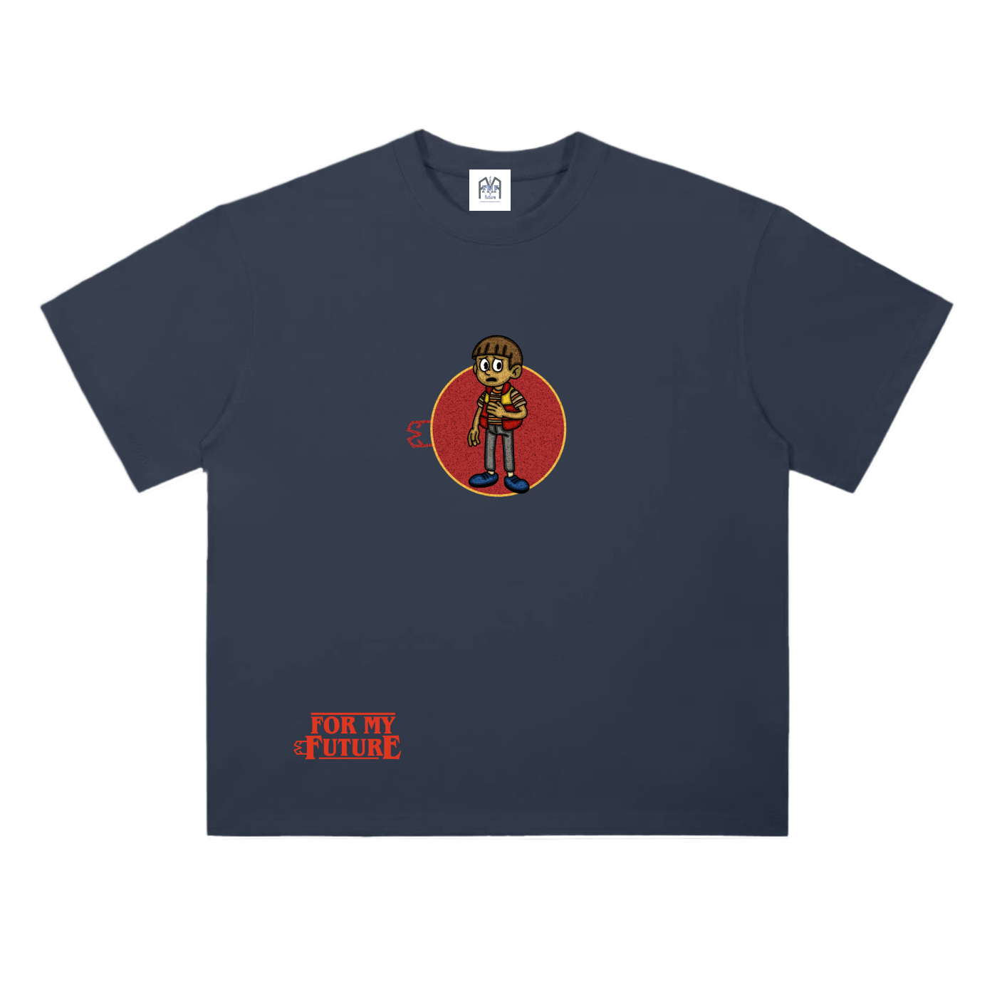 “Zombie Boy” Drop Shoulder T-Shirt