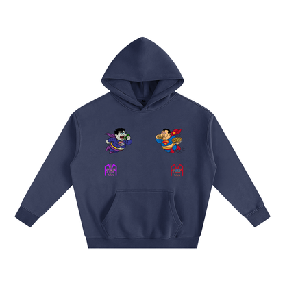 “Versus #2” Oversize Fleeced Hoodie