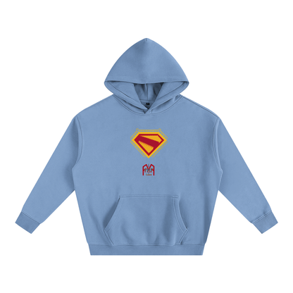 “Super-FMF” Oversize Fleeced Hoodie