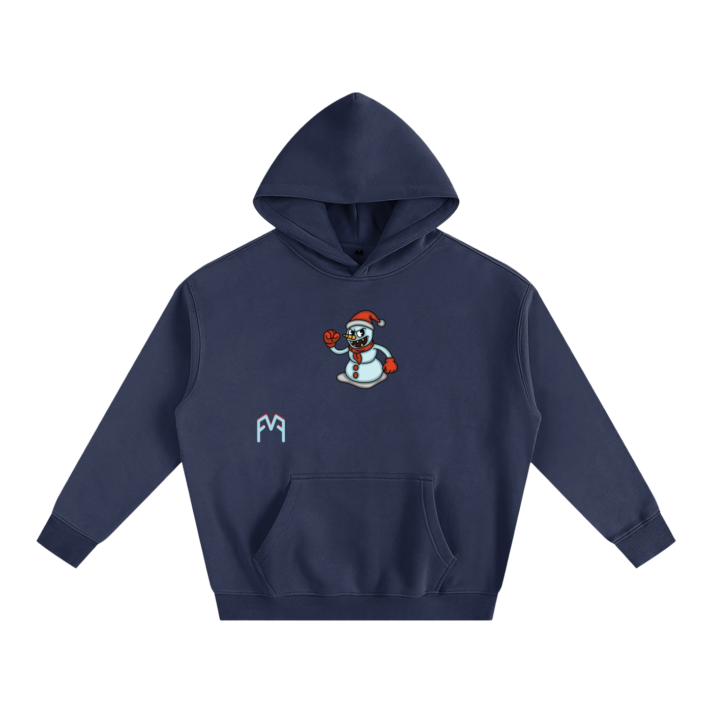 “Man Of Snow” Oversize  Hoodie